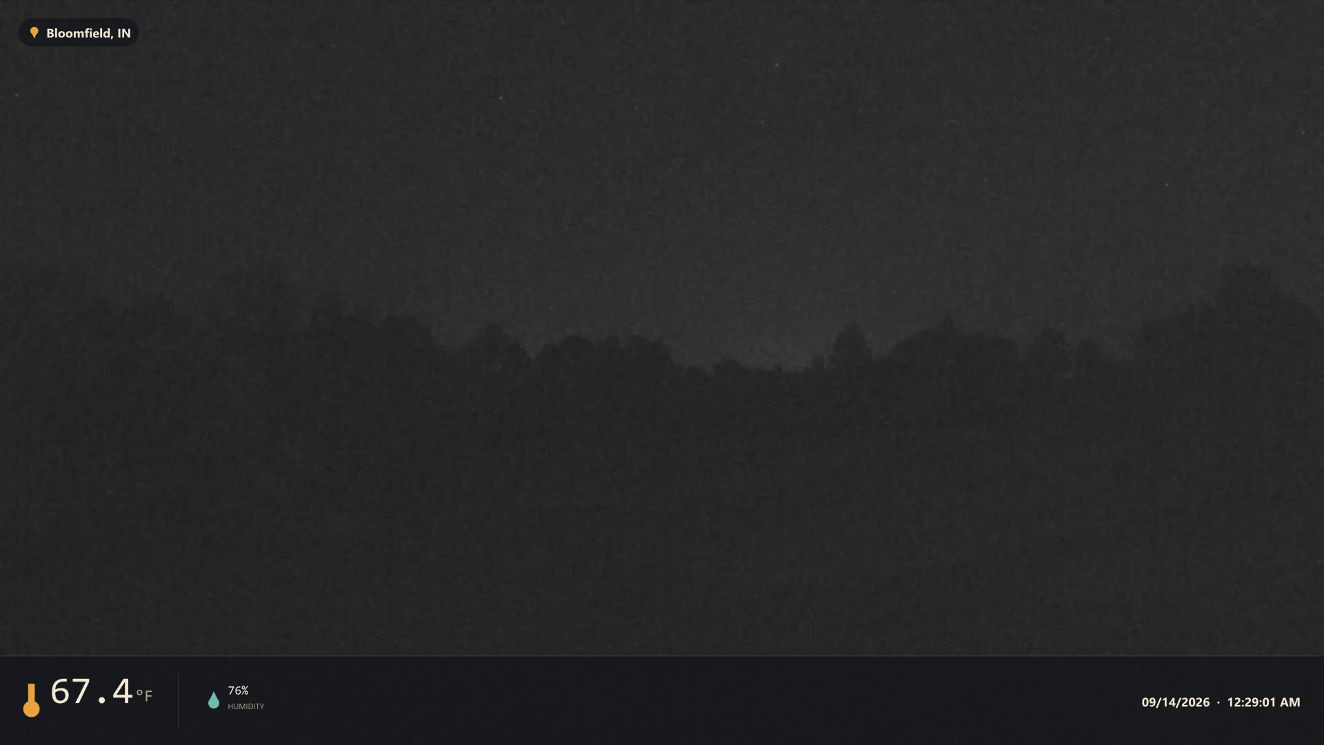 Weathercam - Ground West
